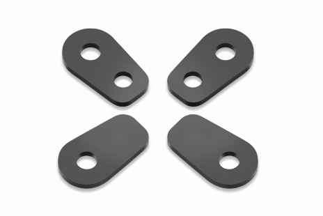 Rizoma Front Indicator Light Adapters For The Ducati XDiavel - FR235B Rizoma Front Indicator Light Adapters For The Ducati XDiavel - FR235B